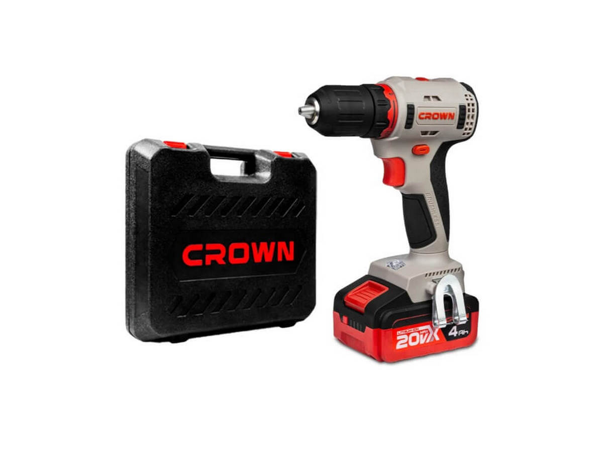 Аккумуляторный шуруповерт CROWN CT21091HX-4 BMC