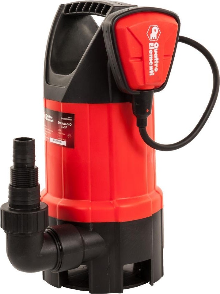 Насос дренажный QUATTRO ELEMENTI Drenaggio 550 F