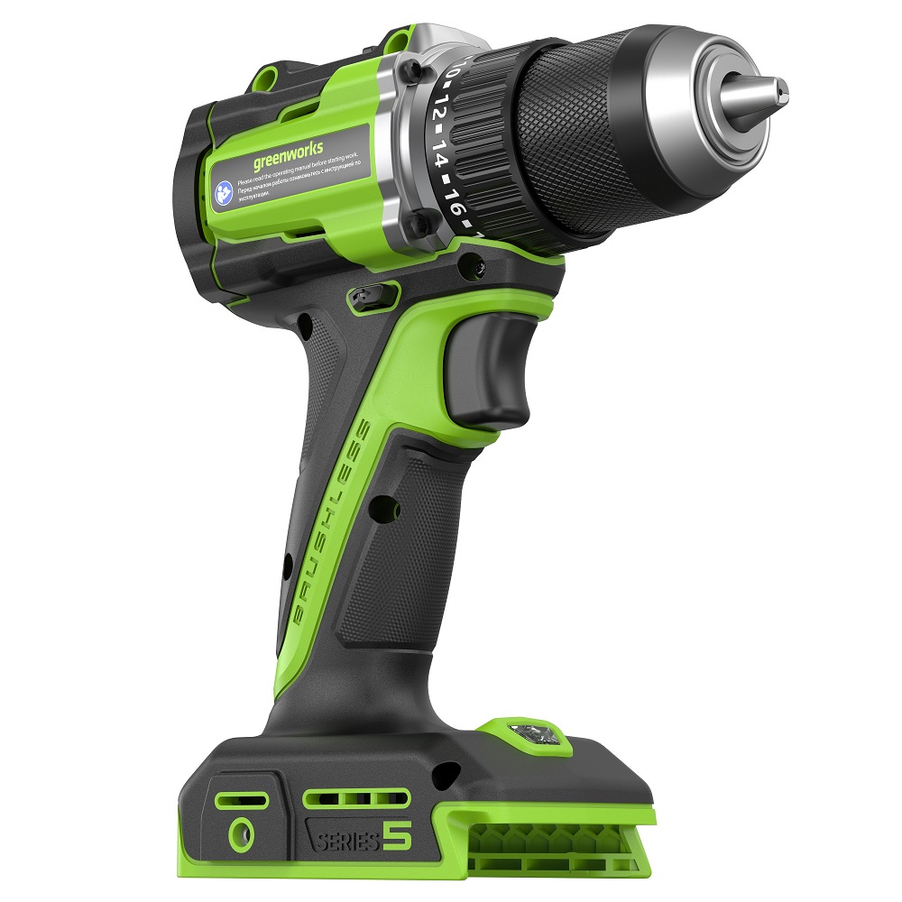 Дрель-шуруповерт аккумуляторная GREENWORKS DD560 3708407 (без АКБ и ЗУ)