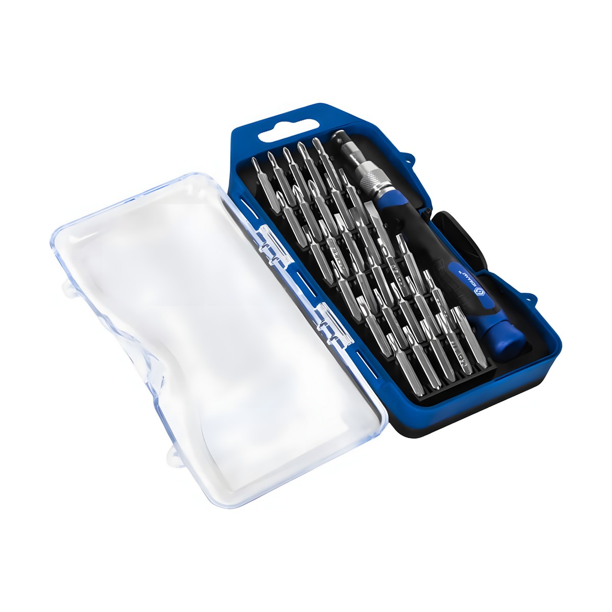 Набор бит для точных работ (30 бит, рукоятка, удлинитель) КОБАЛЬТ 915-434