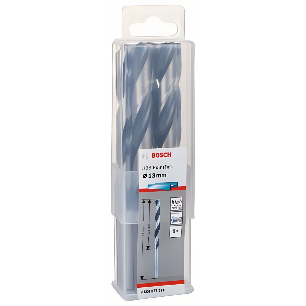 Сверло по металлу 13 х 151 мм (1 шт.) HSS PointTeQ BOSCH 2608577298
