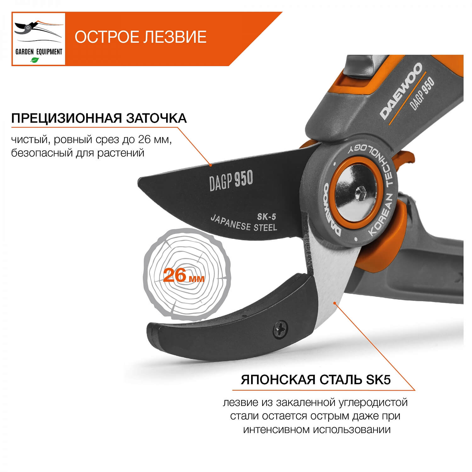 Секатор контактный DAGP 950 DAEWOO