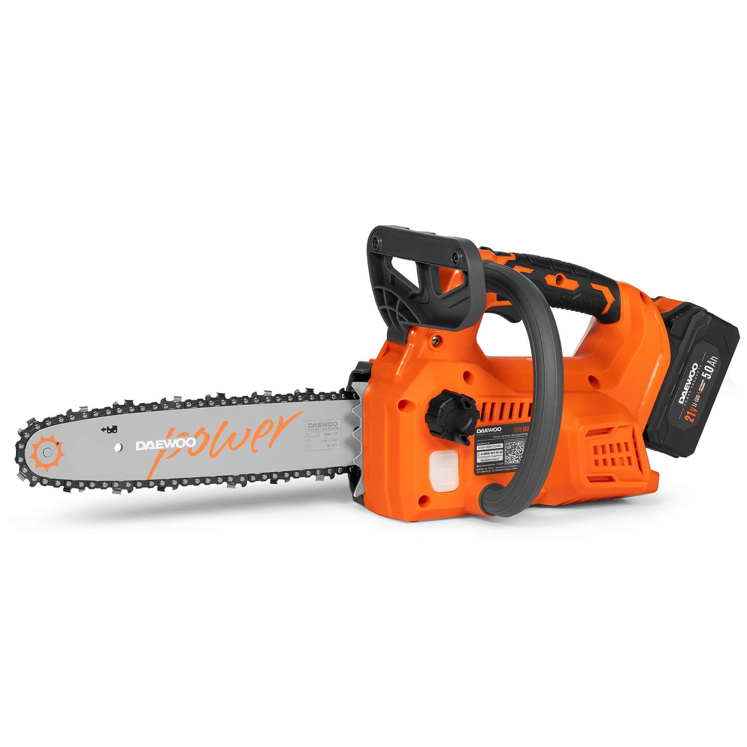 Пила цепная аккумуляторная DAEWOO DACS 3021Li SET