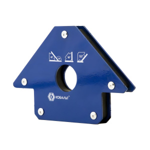 Угольник магнитный 120 мм (3 угла, магнит до 34 кг) Стрелка КОБАЛЬТ 918-252