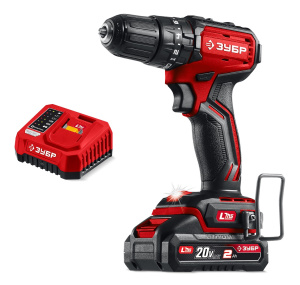 Дрель аккумуляторная ударная ЗУБР ДБУ-45-21 LMS