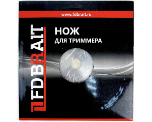 Нож для триммера BRAIT ВТВ40-11 255*25,4 КРАСНЫЙ