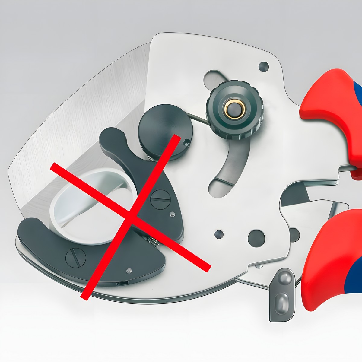 Труборез для пластиковых труб KNIPEX KN-902540