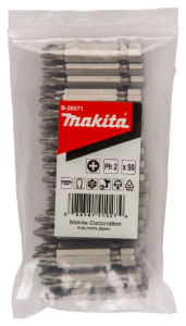 Бита PH 2 х 50 мм E-form (50 шт.) MZ MAKITA B-26571