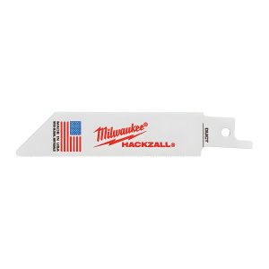 Полотно для сабельной пилы Hackzall 100 х 1,0 (5 шт.) MILWAUKEE 49005424