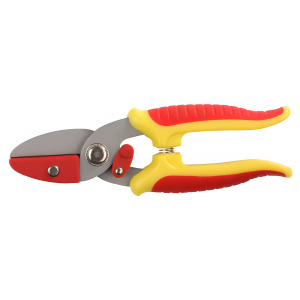 Секатор GRINDA МИНИ 175 мм, двухкомп. ручки, упорная пластина 8-423285_z01