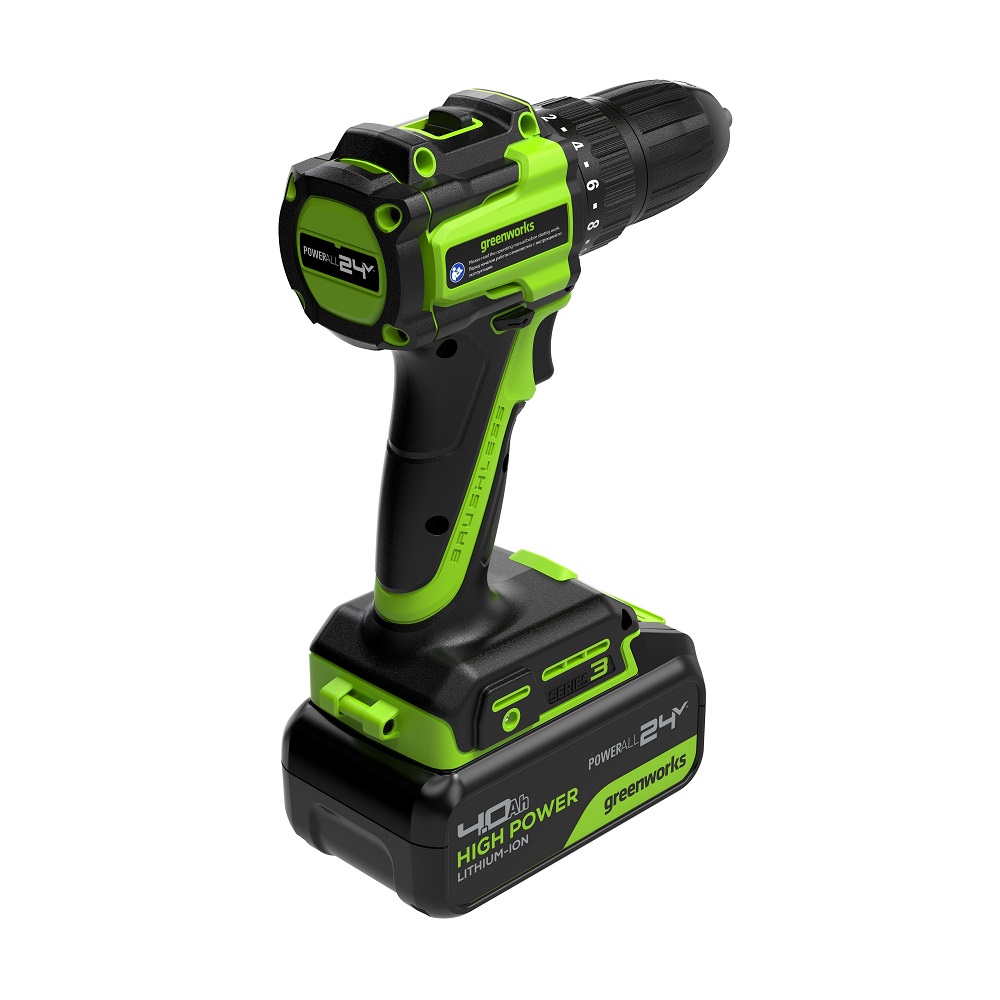 Дрель-шуруповерт аккумуляторная GREENWORKS DD345 3708307CUB