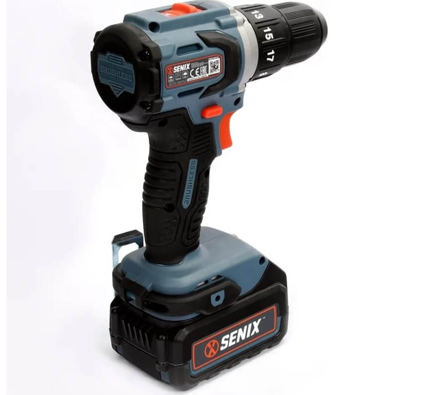 Дрель-шуруповерт аккумуляторный SENIX PDDX2-M2-EU SET