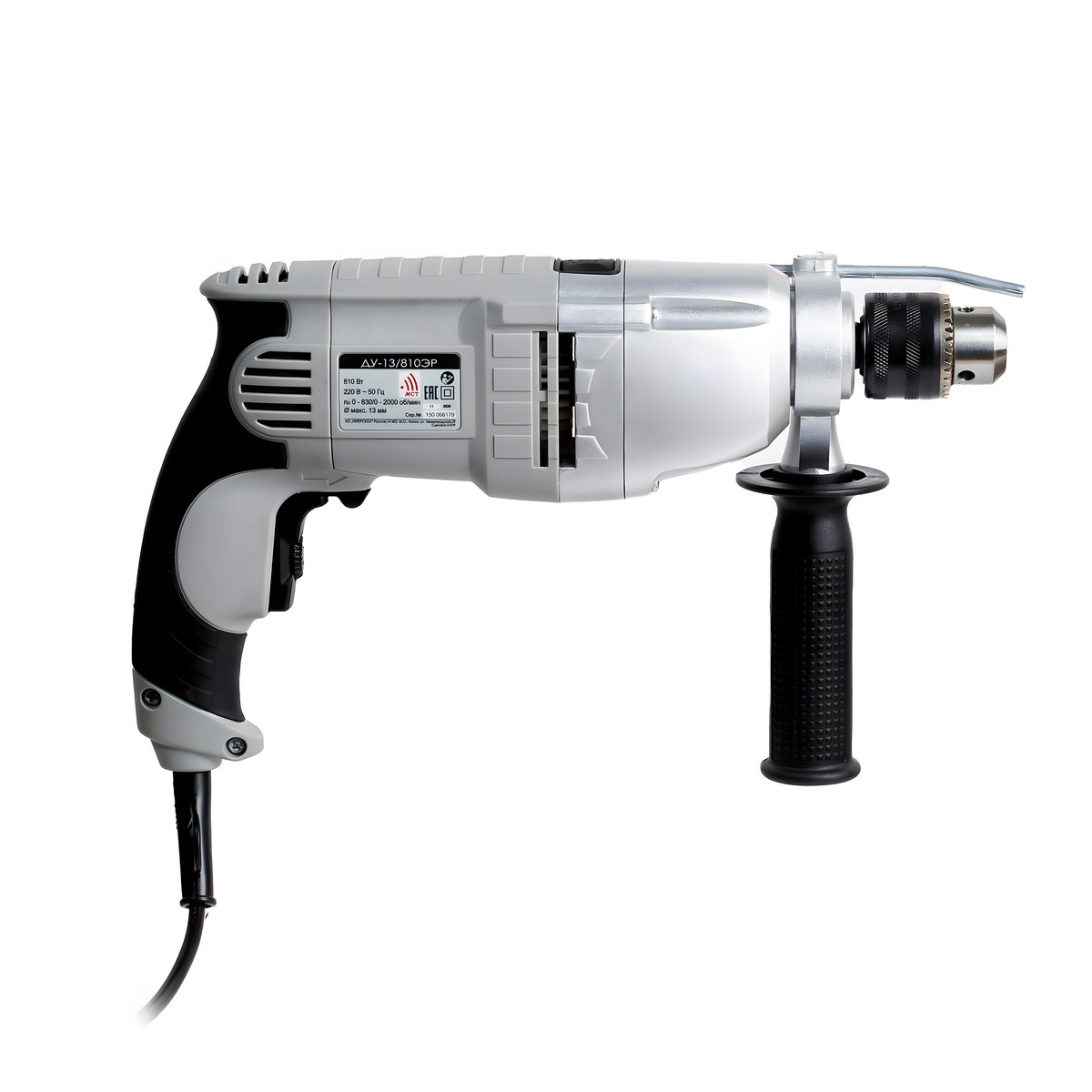 Дрель ударная ИНТЕРСКОЛ ДУ-13/810ЭР