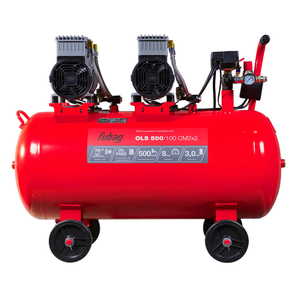 Компрессор FUBAG OLS500/100 CM2х2