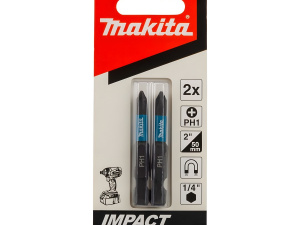 Бита T25 х 50 мм E-form (2 шт.) Impact Black MAKITA B-63797