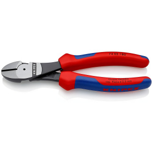 Бокорезы силовые 180 мм (черн) KNIPEX KN-7402180
