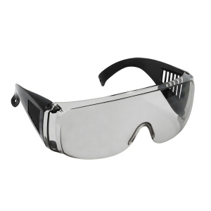 Очки защитные CHAMPION с дужками дымчатые C1007