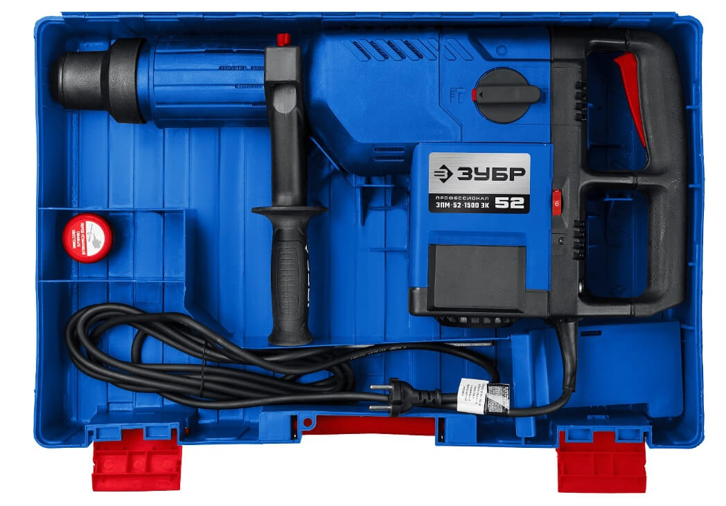 Перфоратор ЗУБР Профессионал ЗПМ-52-1500 ЭК