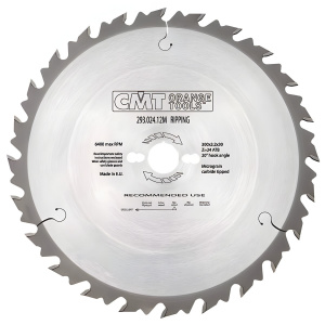 Диск пильный 250 x 2.8 х 30 мм 24T (дерево) CMT 290.250.24M