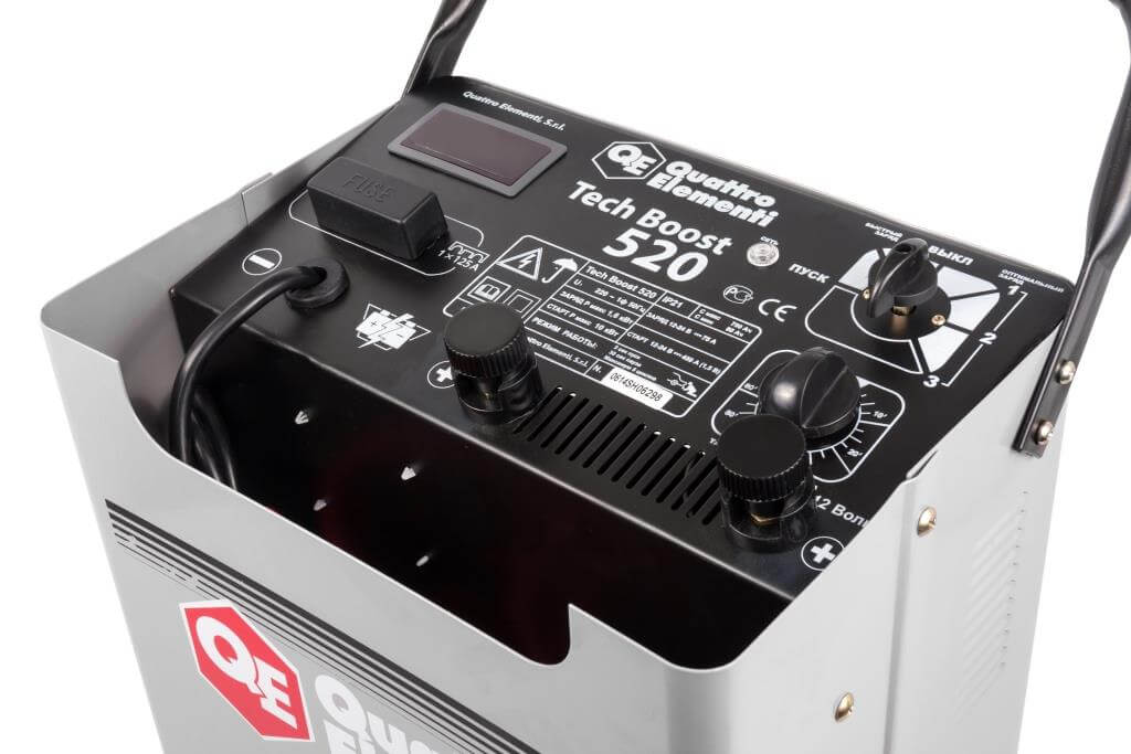 Пуско-зарядное устройство QUATTRO ELEMENTI Tech Boost 520