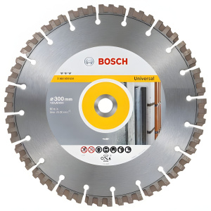 Диск алмазный 300 х 22.2 мм Best for Universal BOSCH 2608603634