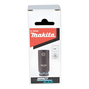 Головка ударная удлиненная 1/2'' 24 х 81,5 мм Impact Black MAKITA E-16520