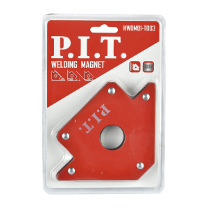 Угольник магнитный P.I.T. корпус 25,5мм для фикс под 30, 45,60,75,135 135(HWDM01-T003)