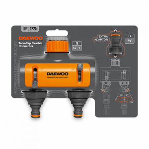 Разделитель потоков 2-х канальный 26,5 мм (3/4'') и 33,3 мм (1'') DWC 1225 DAEWOO