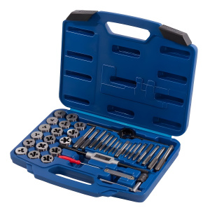 Набор плашек и метчиков 40 пр. (кейс) КОБАЛЬТ 010301-40