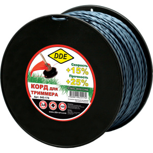 Корд 3.0 мм х 160 м (витой армированный крест) Steel rod line DDE 645-174