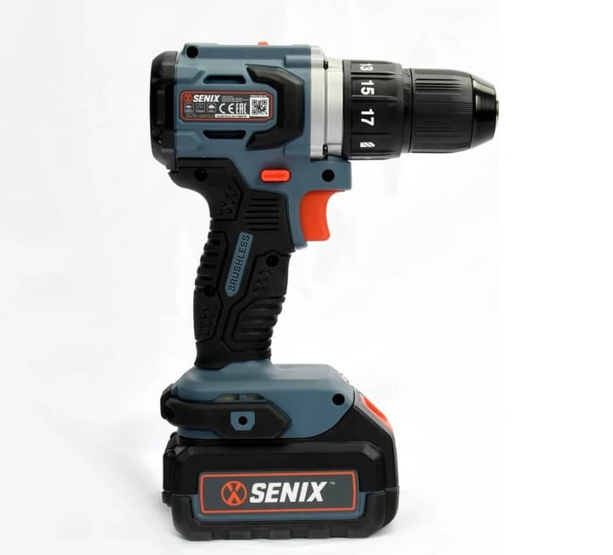 Дрель-шуруповерт аккумуляторный SENIX PDDX2-M2-EU SET