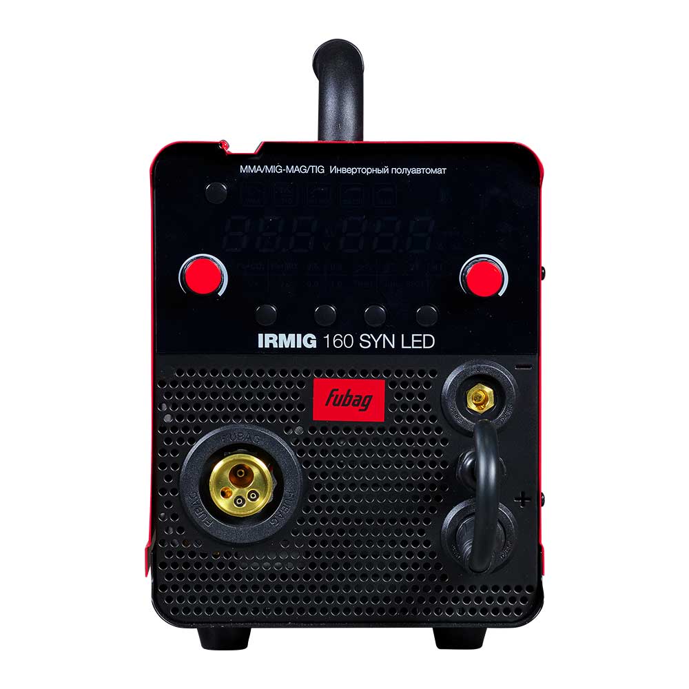 Инвертор-полуавтомат сварочный FUBAG IRMIG 160 SYN LED + горелка FB 150A
