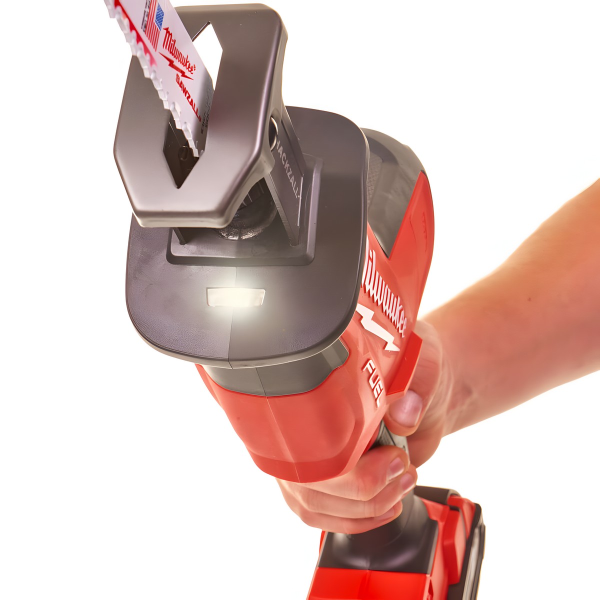 Пила сабельная аккумуляторная MILWAUKEE M18 FHZ-0X FUEL (без АКБ и ЗУ, кейс HD BOX) 4933459887