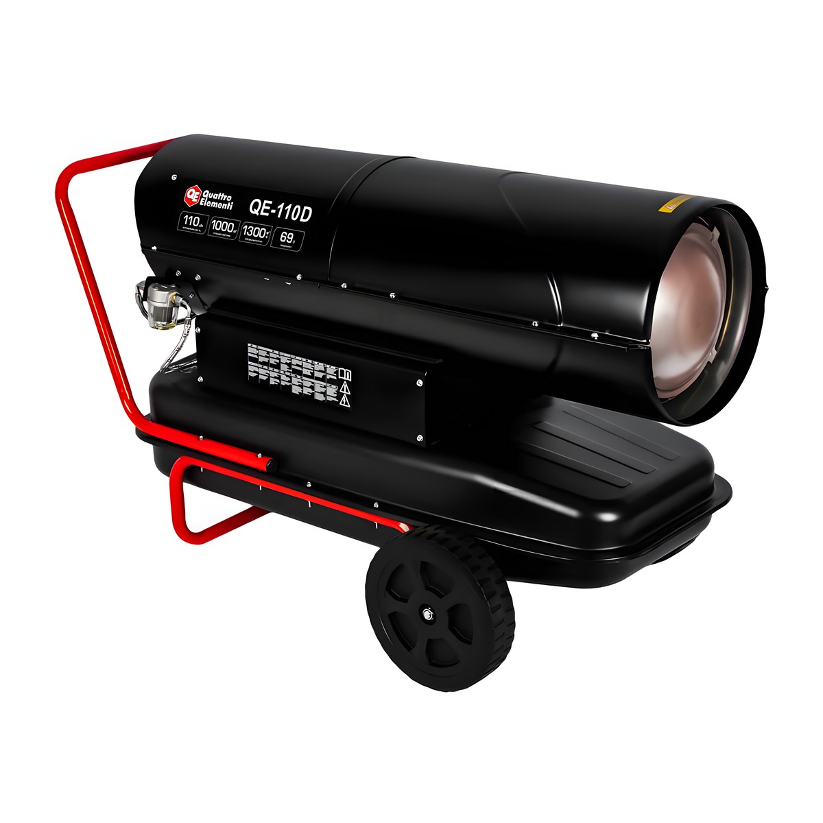 Нагреватель воздуха дизельный прямого нагрева QUATTRO ELEMENTI QE110D