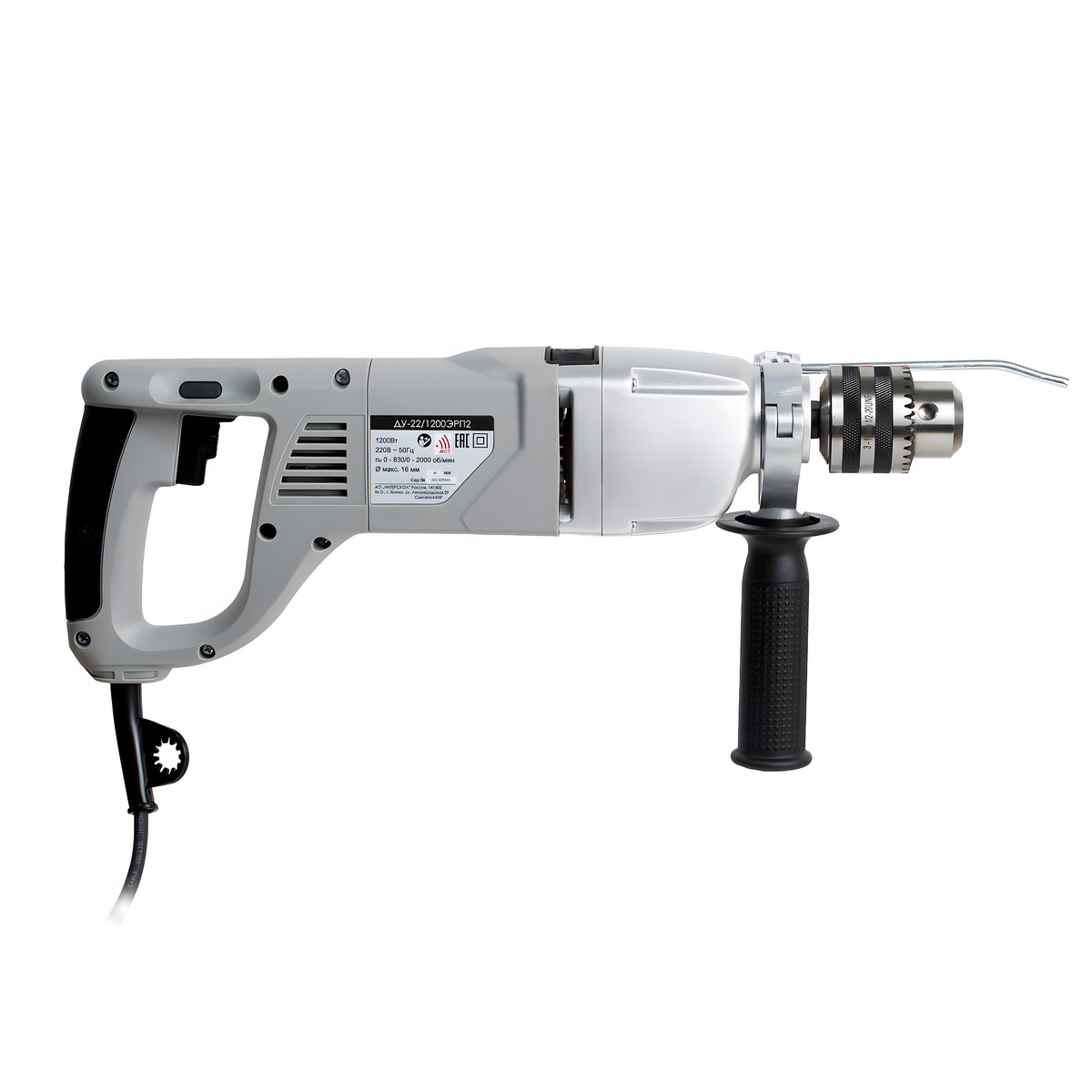 Дрель ударная ИНТЕРСКОЛ ДУ-22/1200ЭРП2