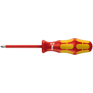 Отвертка диэлектрическая PH 2 х 100 мм VDE Plus Lasertip 162i PH WERA WE-006154