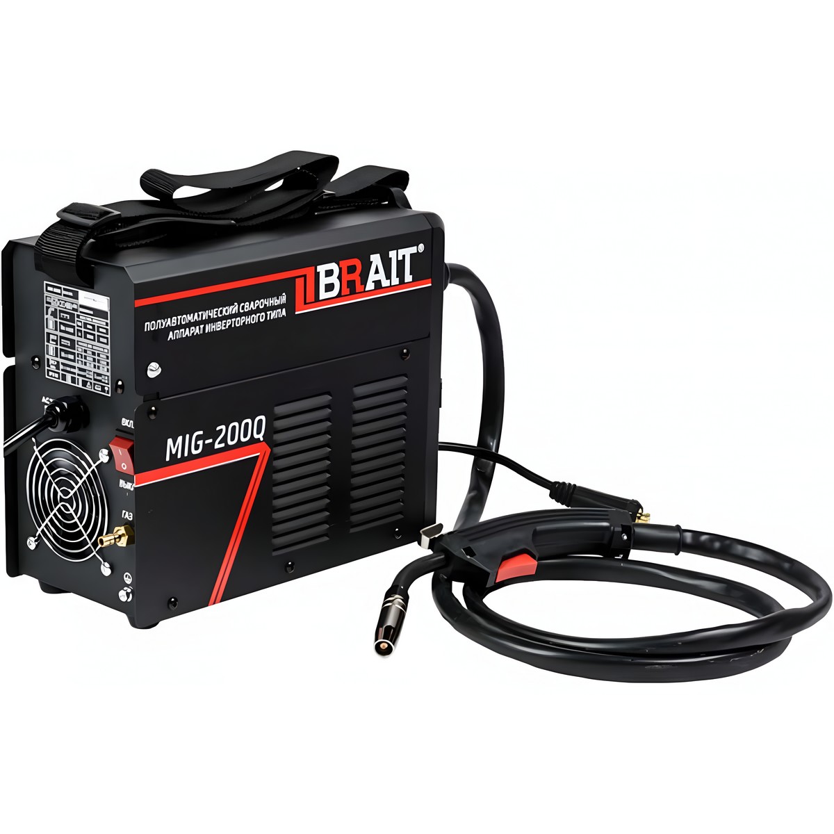 Инвертор сварочный полуавтомат BRAIT МIG-200Q 18.01.020.043