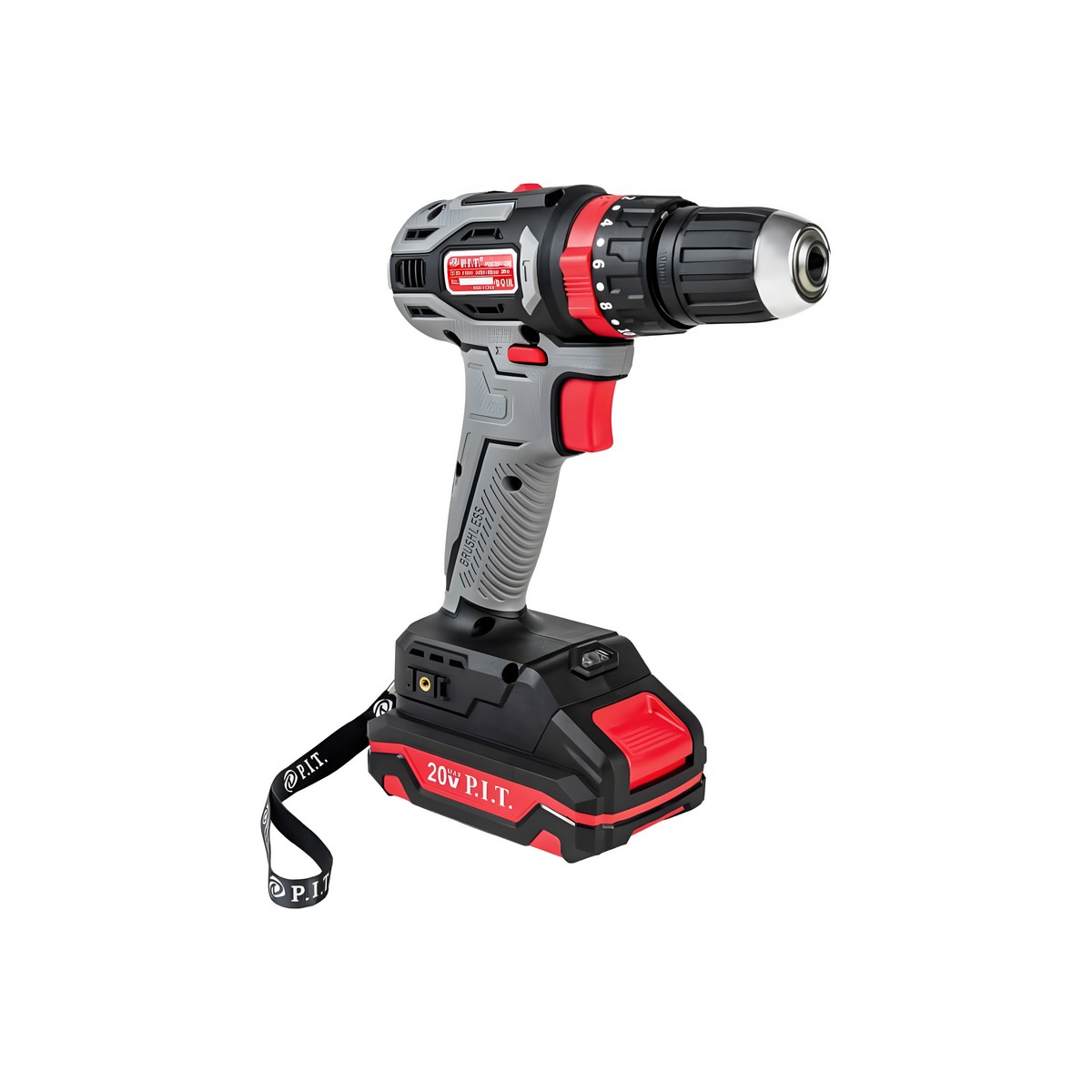 Дрель аккумуляторная ударная P.I.T. PBM20H-10B/1