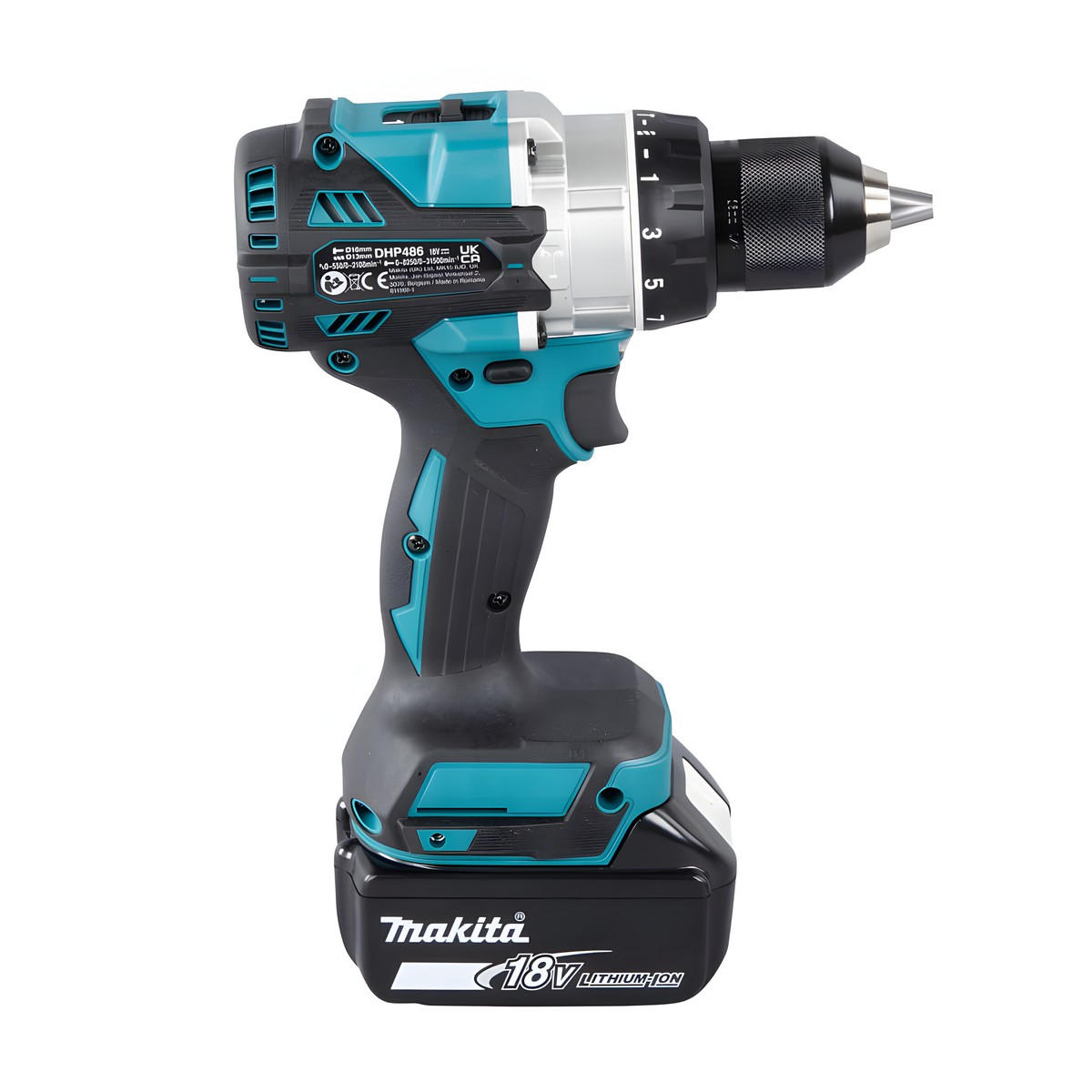 Дрель аккумуляторная ударная MAKITA DHP486RTJ