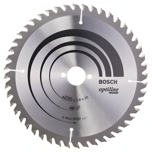 Диск пильный 230 х 30 мм 48T Optiline BOSCH 2608640629