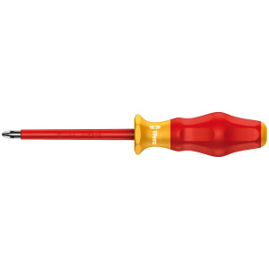 Отвертка диэлектрическая PH 0 х 80 мм Comfort 1162i PH WERA WE-031600