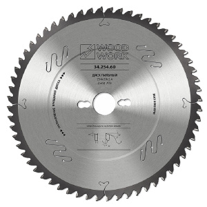 Диск пильный 260*2,4/1,8*30*80Т (для торцовочных станков) WOODWORK 34.260.80