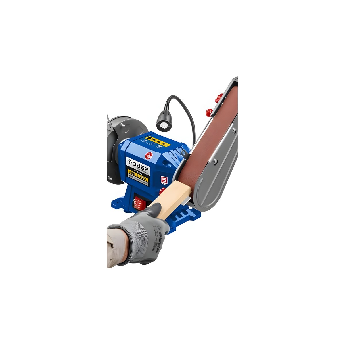 Станок заточной с шлифовальной лентой ЗУБР ПТЛ-150