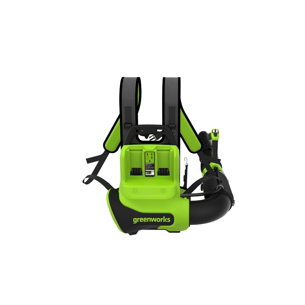 Воздуходувка аккумуляторная ранцевая GREENWORKS GD40BPG2K4 2408107UB