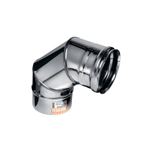 Колено 90* d150 (430/0,8 мм) ФЕРРУМ