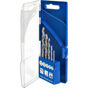 Набор сверл по металлу 5 шт. (2-6 мм) Профи ПРАКТИКА 640-230