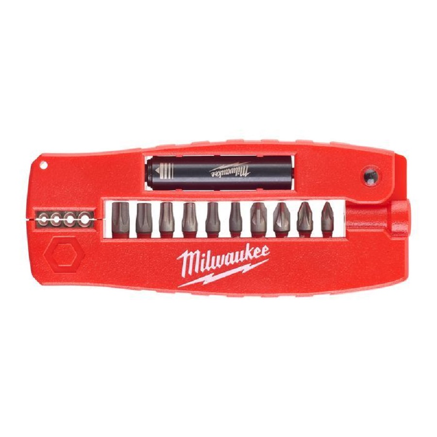 Набор MILWAUKEE "ЛЕТНИЕ ПОДАРКИ" №8 (Набор буров 5 шт. + набор бит 12 пр.) 493310013
