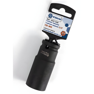 Головка ударная 24 х 78 мм 1/2'' КОБАЛЬТ 642-340