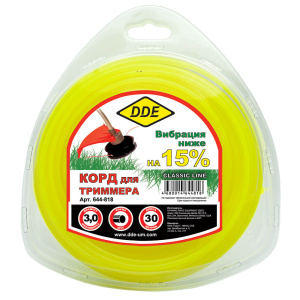 Корд 3.0 мм х 30 м (круглый) Classic line DDE 644-818