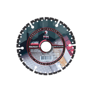 Диск алмазный 125 х 2.2 х 4.0 х 22.2 мм MultiCut Extra Line (универсальный) DIAM 000692